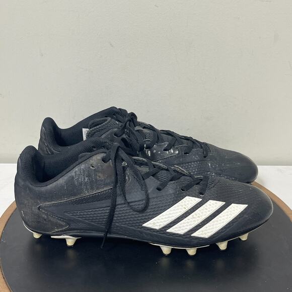 Adidas Freak X Carbon Football Cleats Men 11.5‎ Black White Turf Molded Studs - Picture 1 of 10